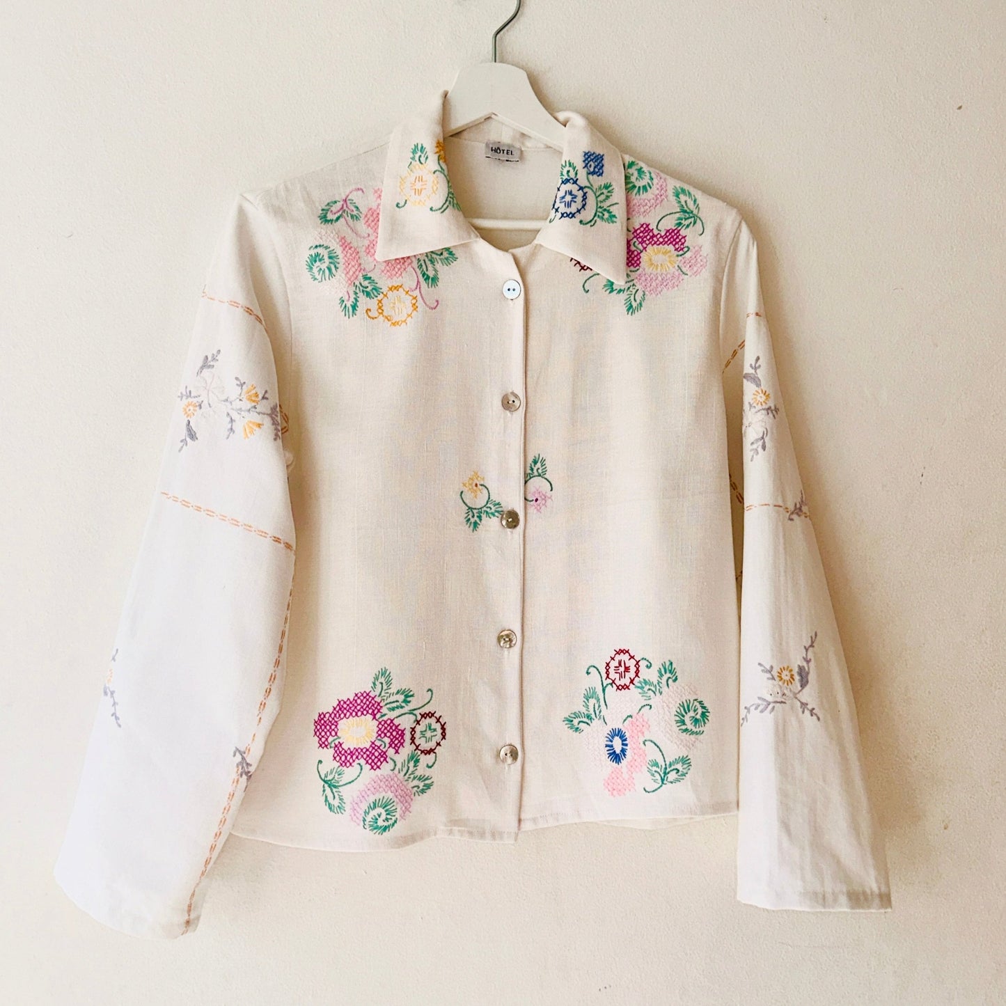 Lua handmade embroidered shirt