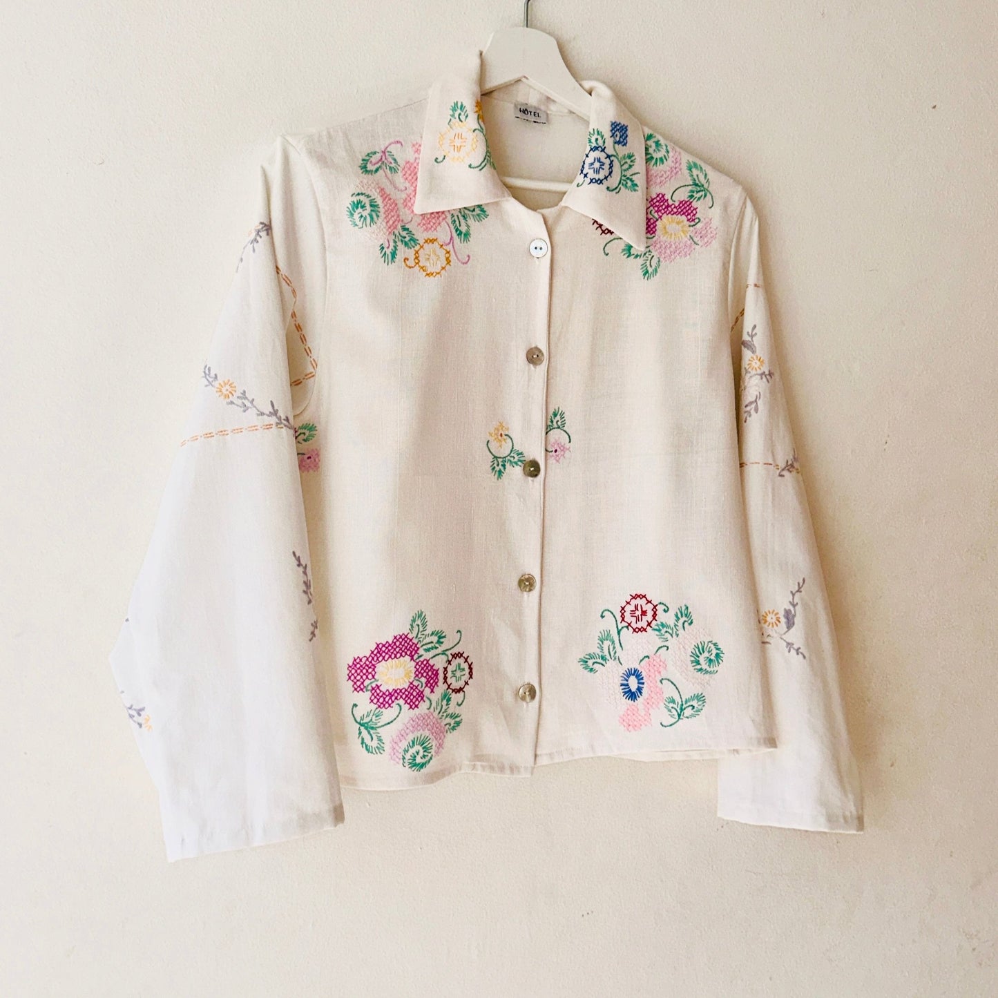 Lua handmade embroidered shirt