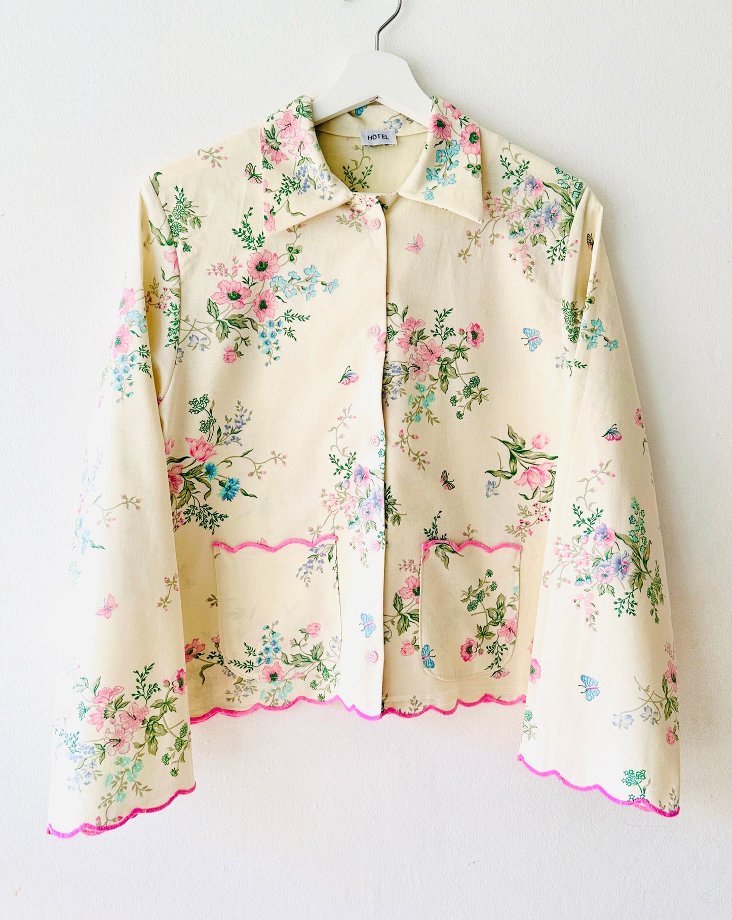 Parisian printed cotton jacket